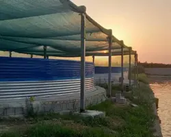 استخر گالوانیزه پرورش ماهی