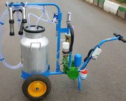 شیردوش دو واحدی دو بیدون گاو